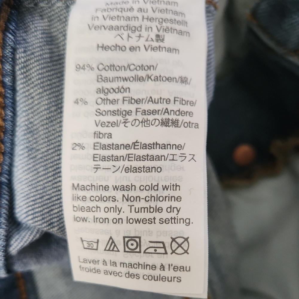 EUC Madewell High Rise Button-Fly Blue Jeans - Picture 5 of 5